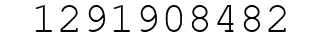 Number 1291908482.