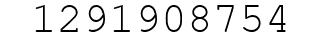 Number 1291908754.