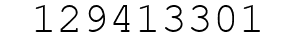 Number 129413301.