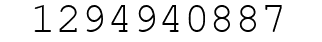 Number 1294940887.