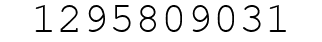 Number 1295809031.