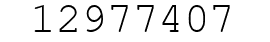 Number 12977407.