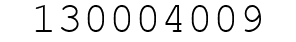 Number 130004009.