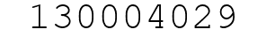 Number 130004029.