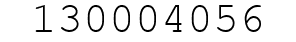 Number 130004056.