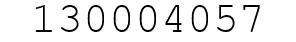 Number 130004057.