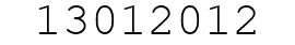 Number 13012012.