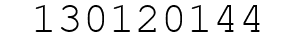 Number 130120144.