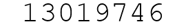 Number 13019746.