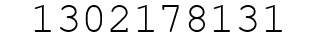 Number 1302178131.
