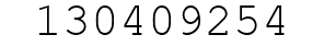 Number 130409254.