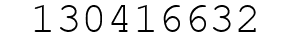 Number 130416632.