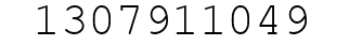Number 1307911049.