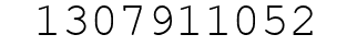 Number 1307911052.