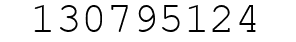 Number 130795124.