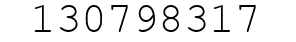 Number 130798317.