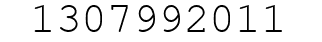 Number 1307992011.