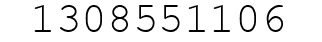Number 1308551106.