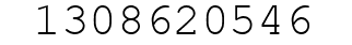 Number 1308620546.