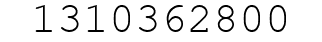 Number 1310362800.