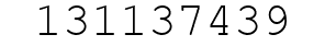 Number 131137439.