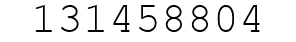 Number 131458804.