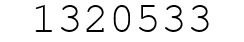 Number 1320533.