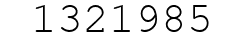 Number 1321985.