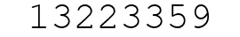 Number 13223359.