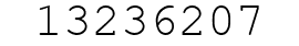 Number 13236207.