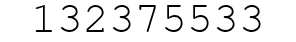 Number 132375533.