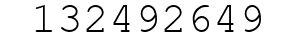 Number 132492649.