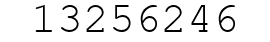 Number 13256246.