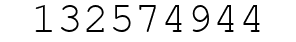 Number 132574944.