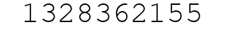 Number 1328362155.