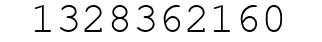 Number 1328362160.