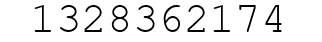 Number 1328362174.