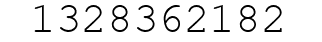 Number 1328362182.