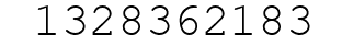 Number 1328362183.