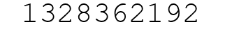 Number 1328362192.