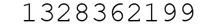 Number 1328362199.