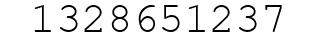 Number 1328651237.