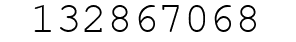 Number 132867068.
