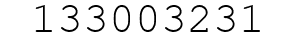Number 133003231.