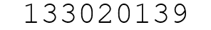 Number 133020139.