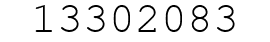 Number 13302083.