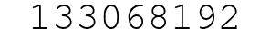 Number 133068192.