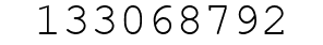 Number 133068792.