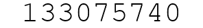 Number 133075740.