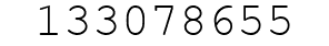 Number 133078655.